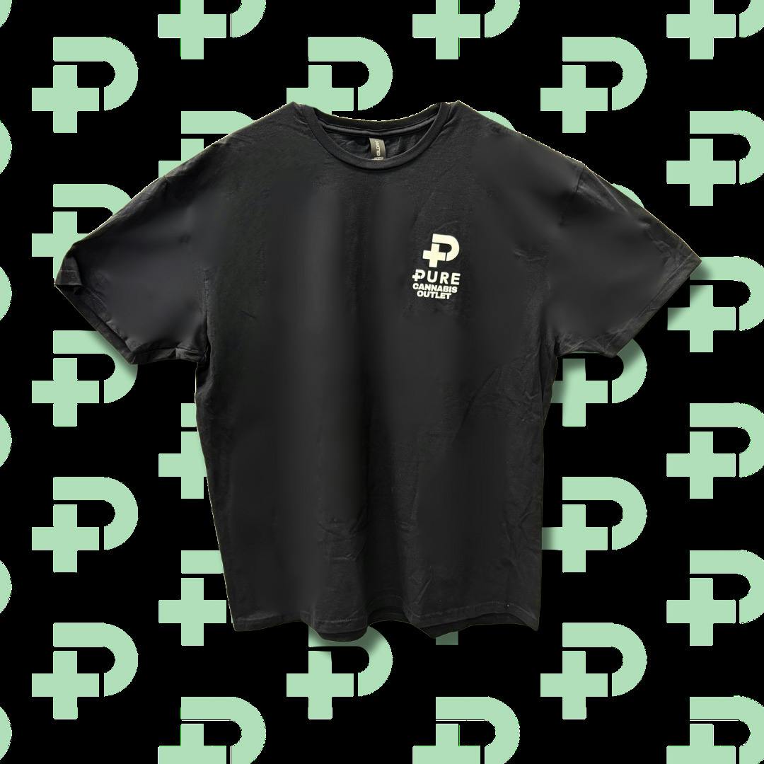 Pure Black T-Shirt - Medium