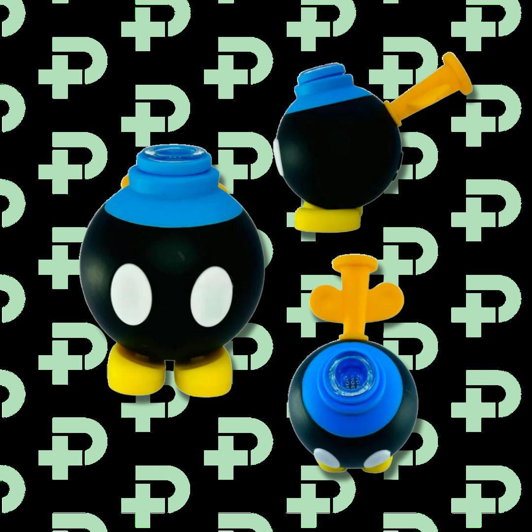 Bob-omb Silicone Pipe