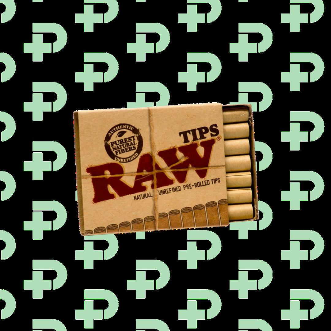 Raw Perforated Wide Tips