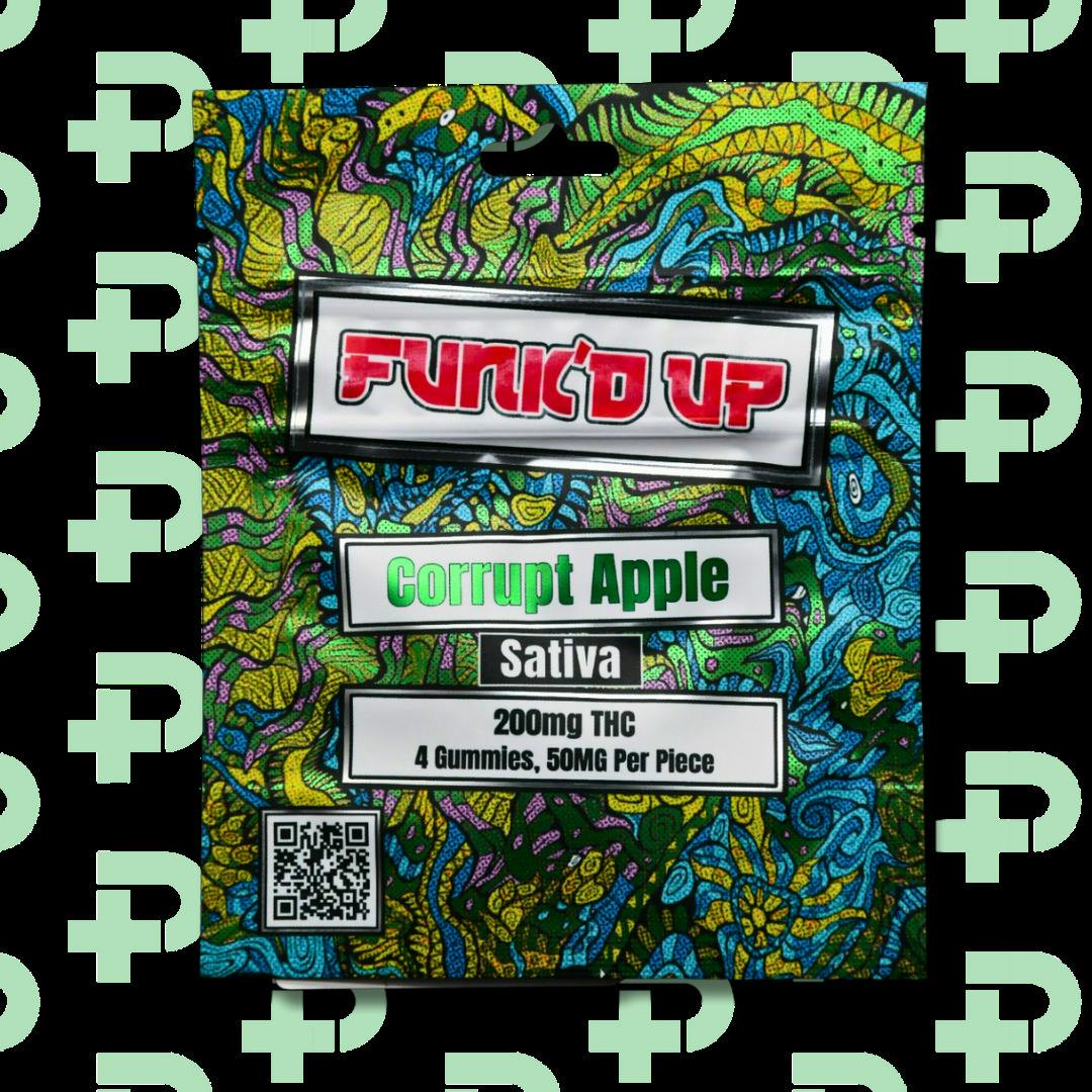 Funk'd Up 200mg Gummies - Corrupt Apple