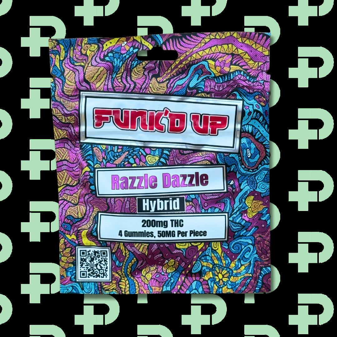 Funk'd Up 200mg Gummies - Razzle Dazzle