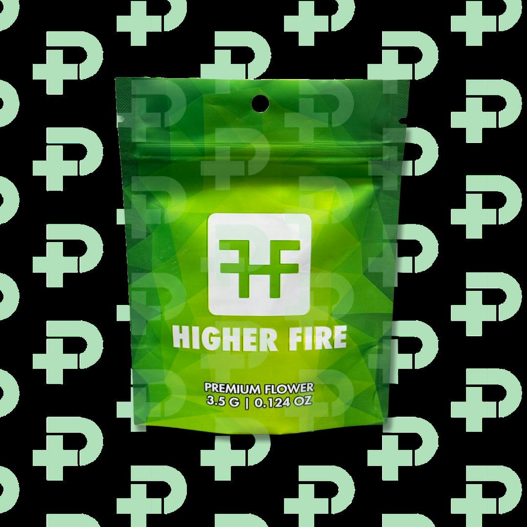 Higher Fire Prepack 8th - Green - I-75 Carbon Fiber