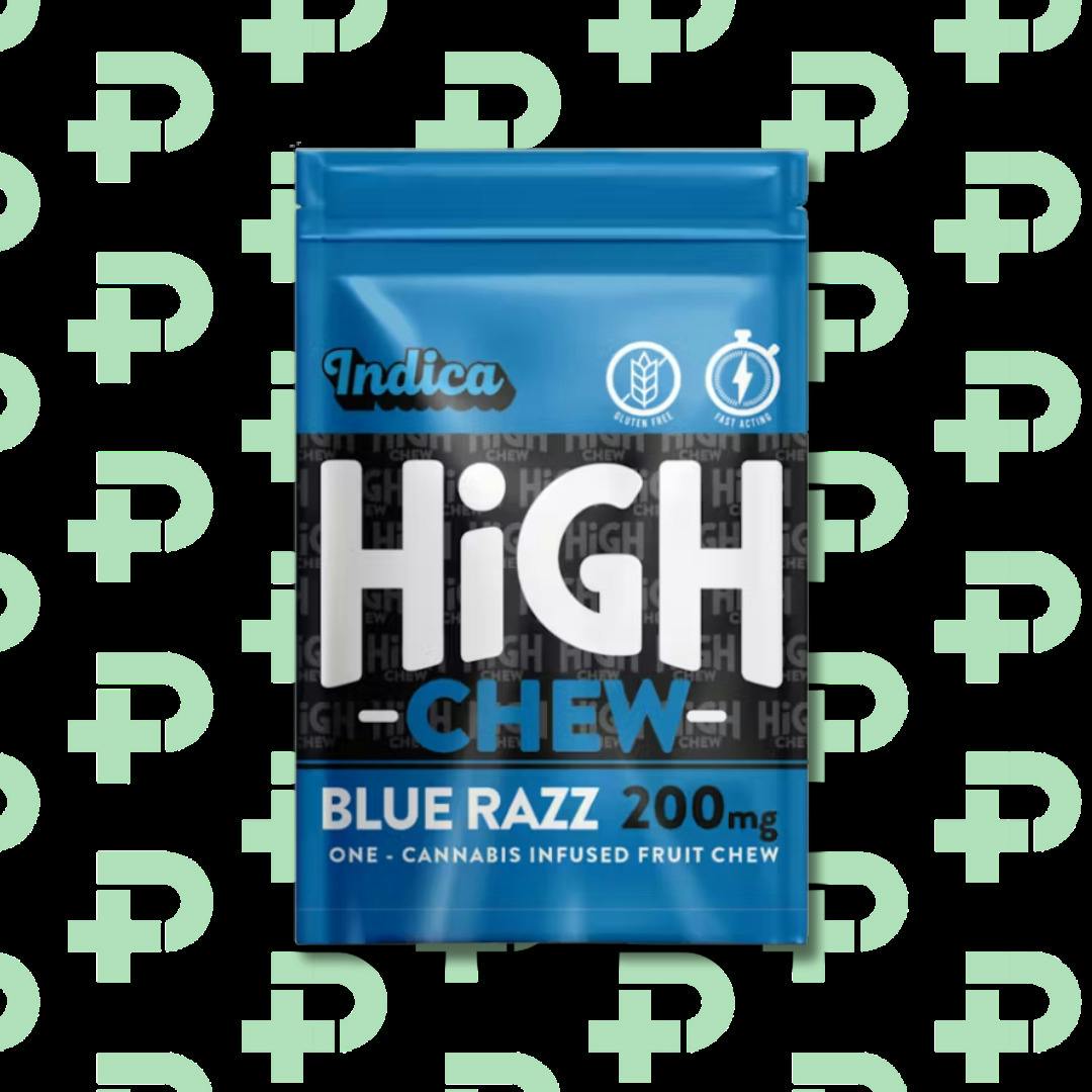 High Chew 200mg Fruit Chew - Blue Razz