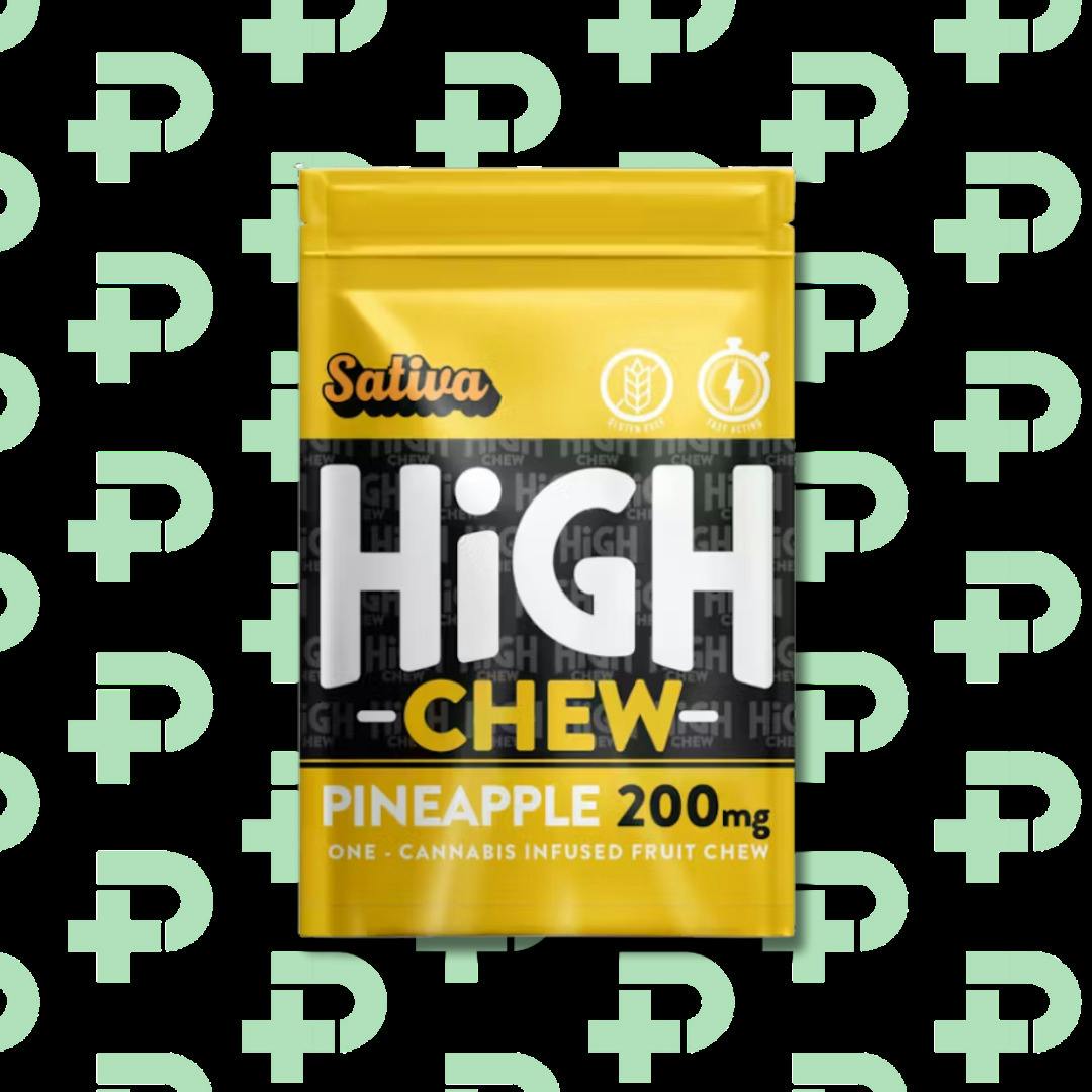 High Chew 200mg Fruit Chew - Pineapple