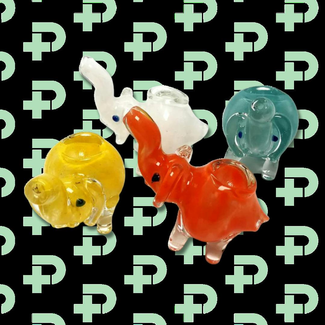 3.5" Tiny Elephant Hand Pipe