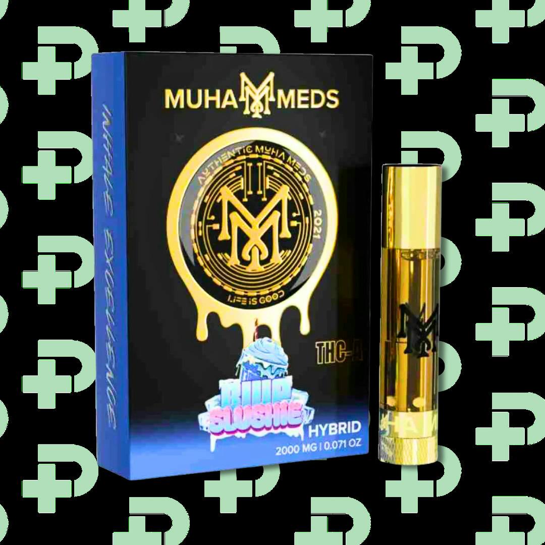 Muha Meds 1g Cart - Blue Slushie