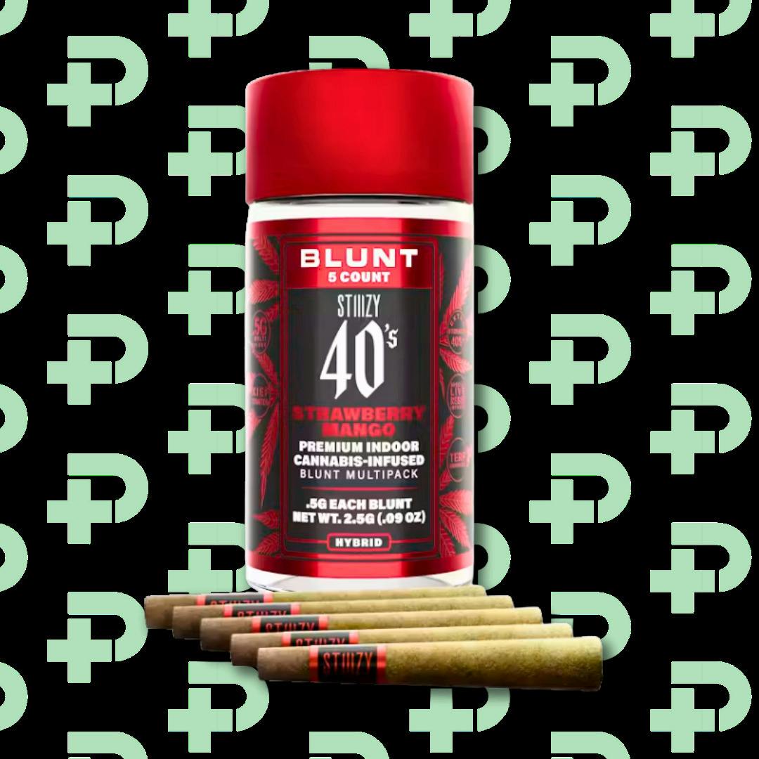 Stiiizy 5 Pack Blunts - Strawberry Mango