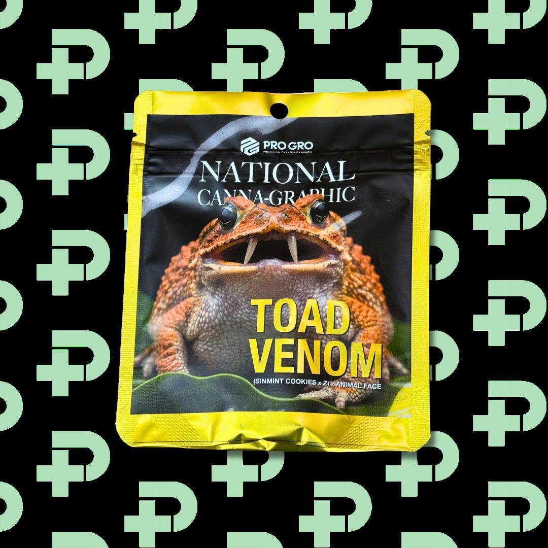 Pro Gro Prepack 8th - Toad Venom cannabis product