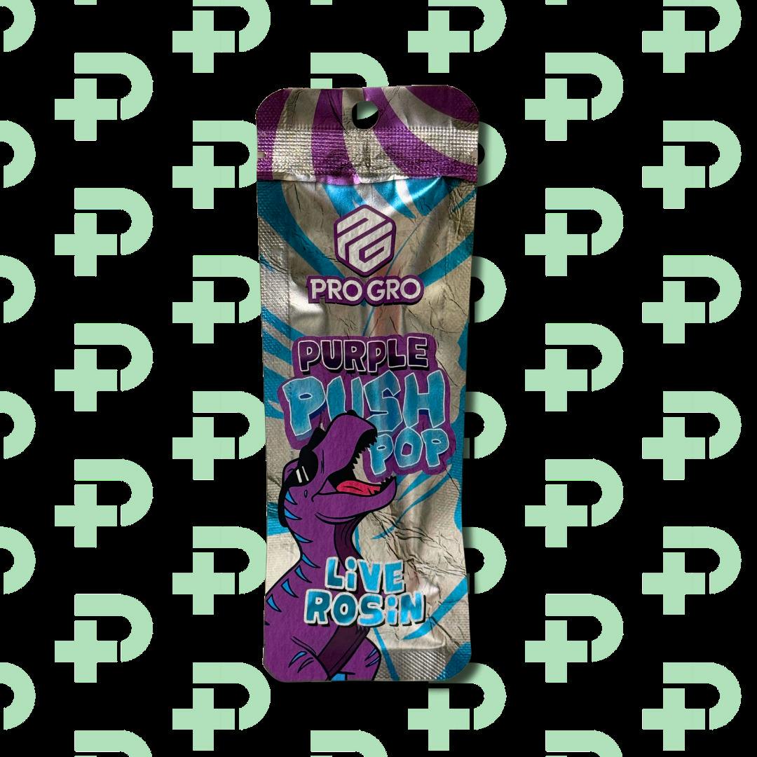 Pro Gro .5g Live Rosin Disposable - Purple Push Pop cannabis product