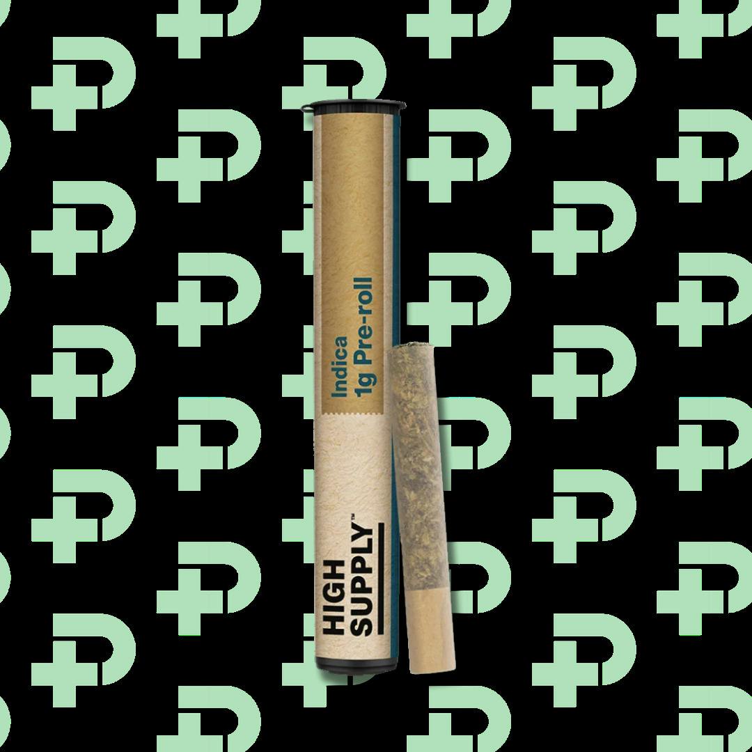 High Supply 1g Preroll - Indigo