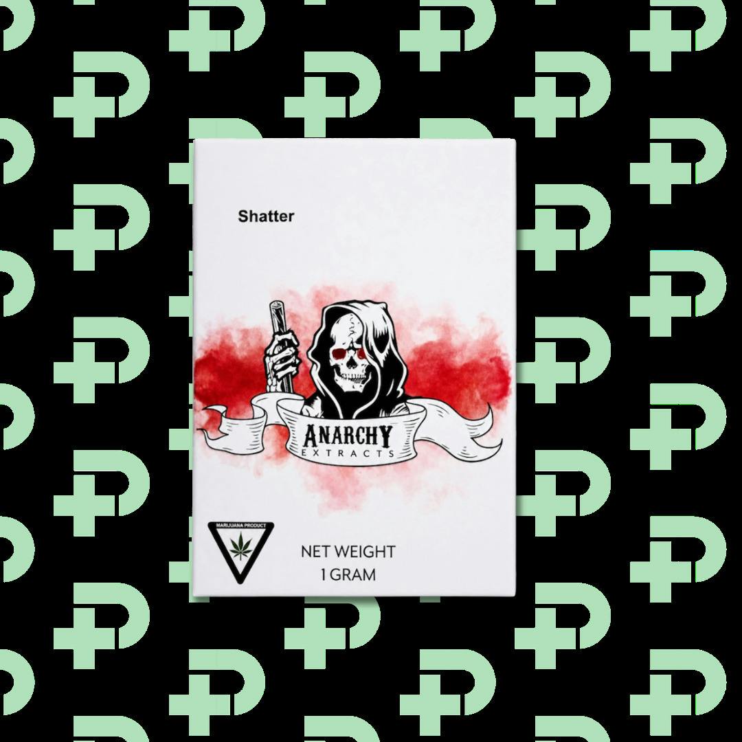 Anarchy 1g Shatter - Lemon Doozy