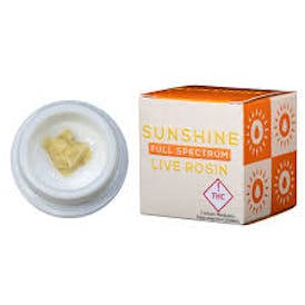 Sunshine Extracts-Live Rosin-1g-White Lotus (I)