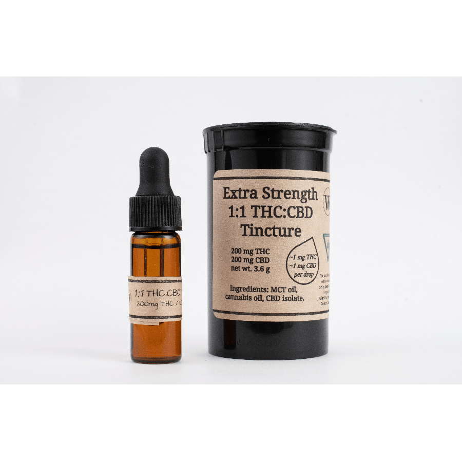 THC Drops | 1:1 | 200mg THC/CBD
