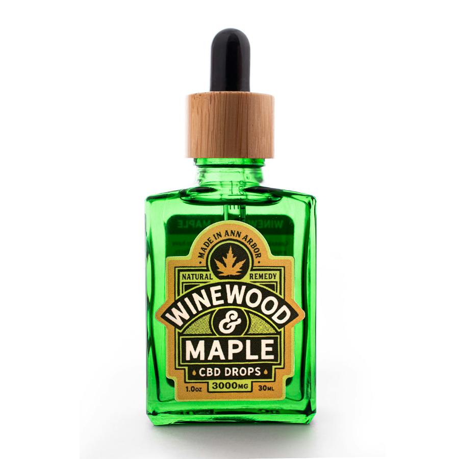3000mg CBD Drops | Winewood & Maple
