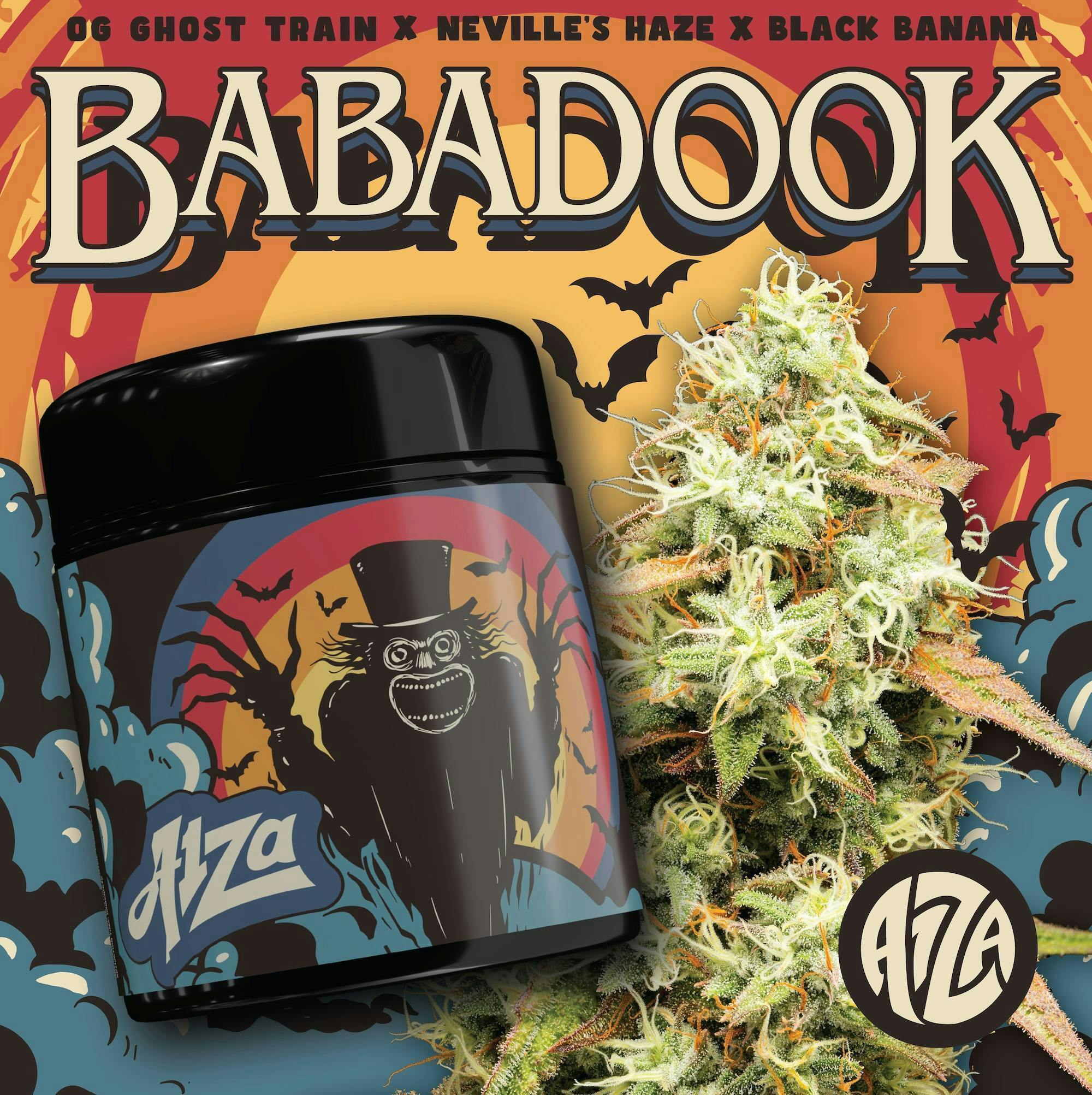 A1ZA Double Rainbow Sherb Jar