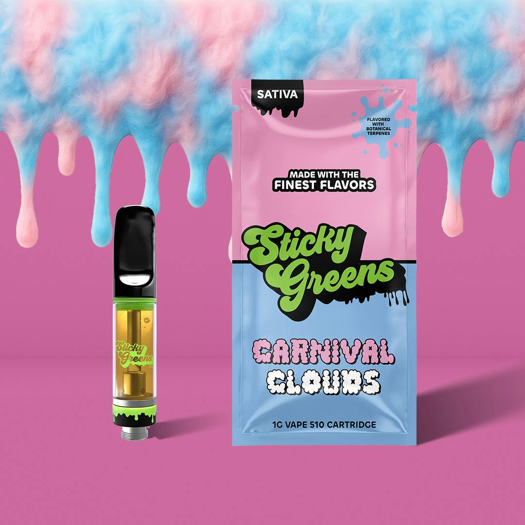 Sticky Green - Cartridge - Carnival Clouds (S) (1.0g)
