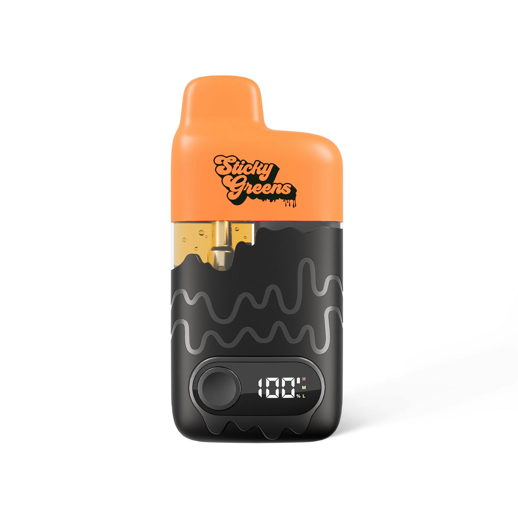Sticky Greens - Liquid Diamonds Disposable - Peach Mango Ice (S) (2.0g)