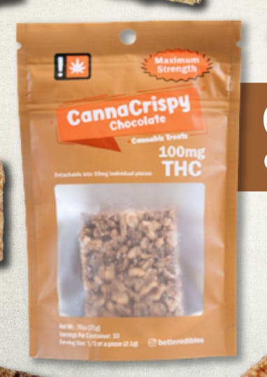 Canna Crispy-choco-cannabis Treat