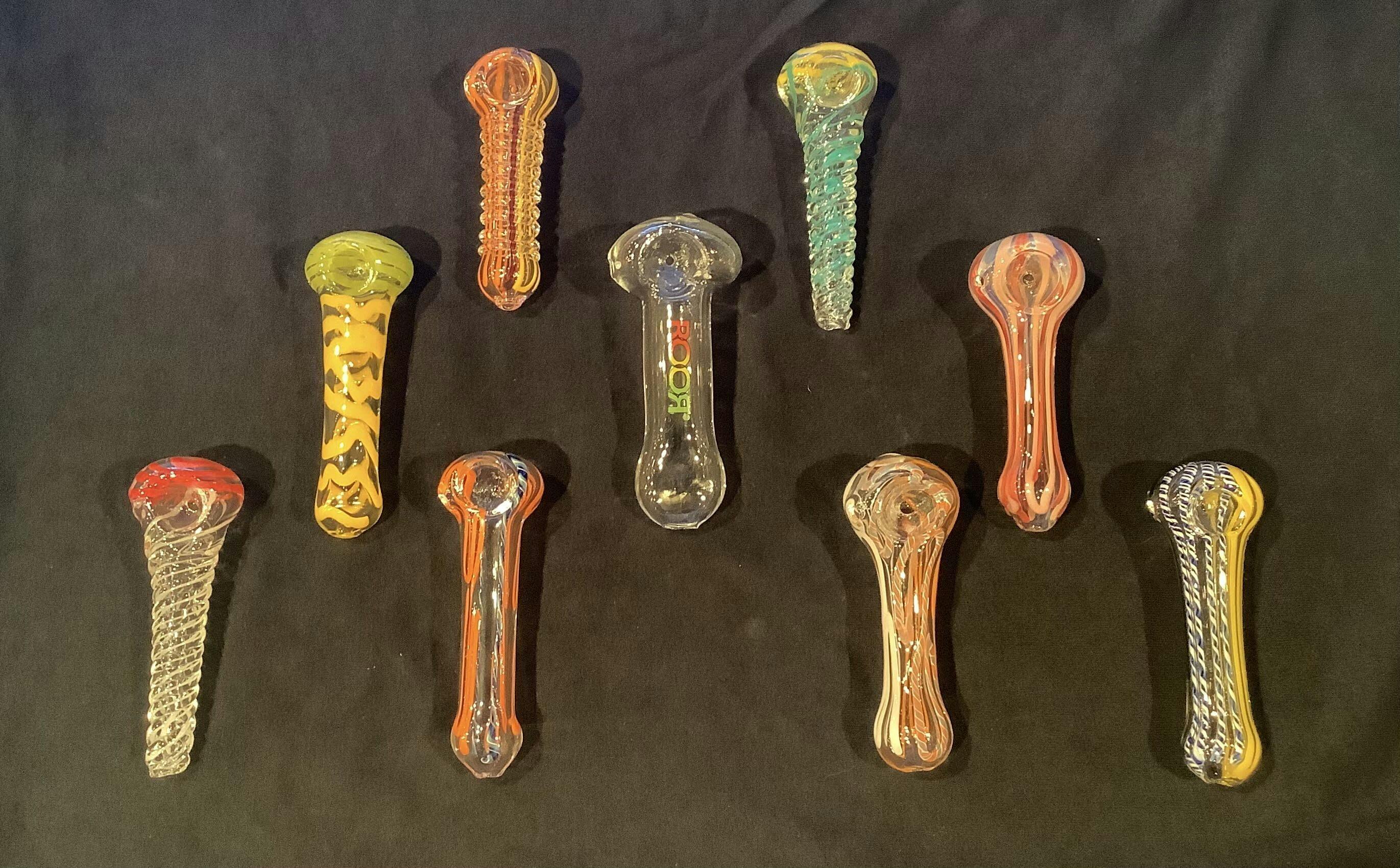 Assorted Glass Pipe Large - $9.99