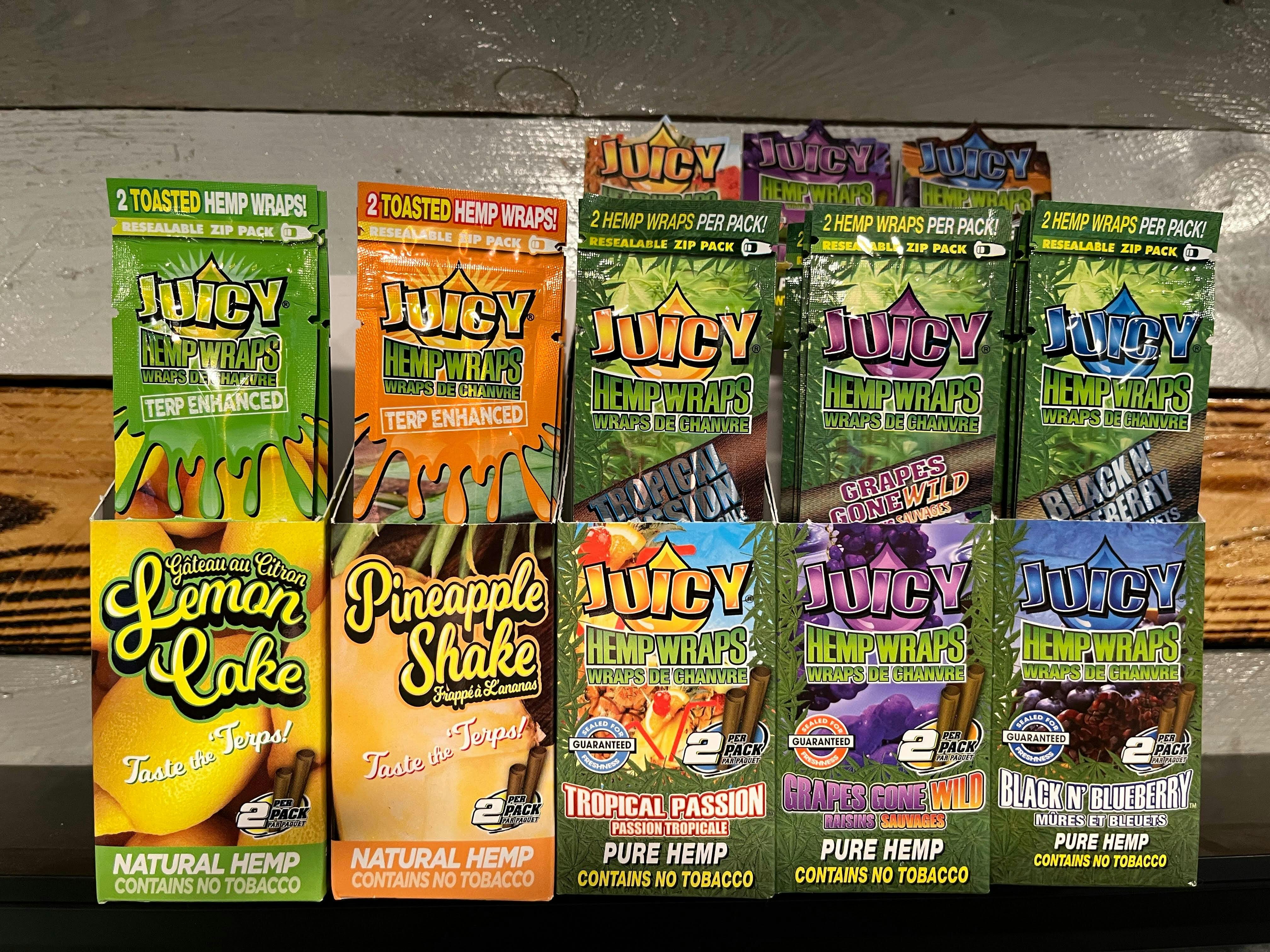 Juicy Hemp Wrap - Grapes Gone Wild