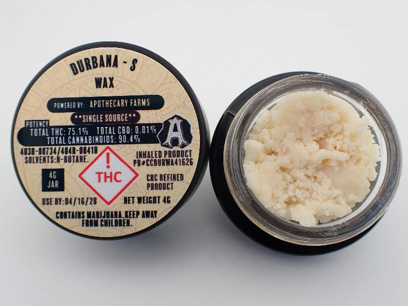 Durbana Wax - S 4G