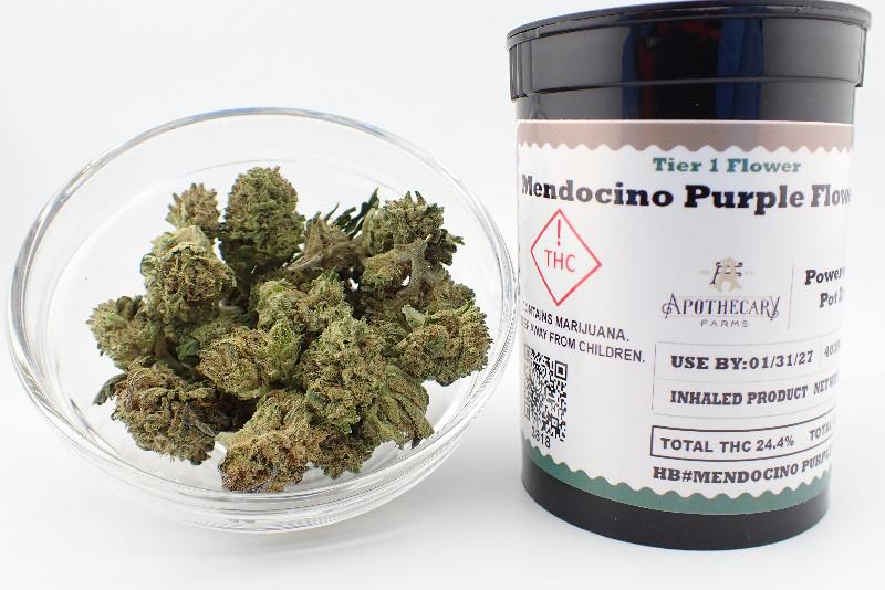 Mendocino Purple Tier 1 Flower - I 28G