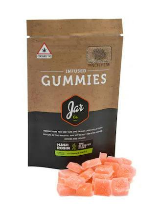 JAR Co. - Pineapple Peach Mango Rosin Sativa Gummies 10MG EA