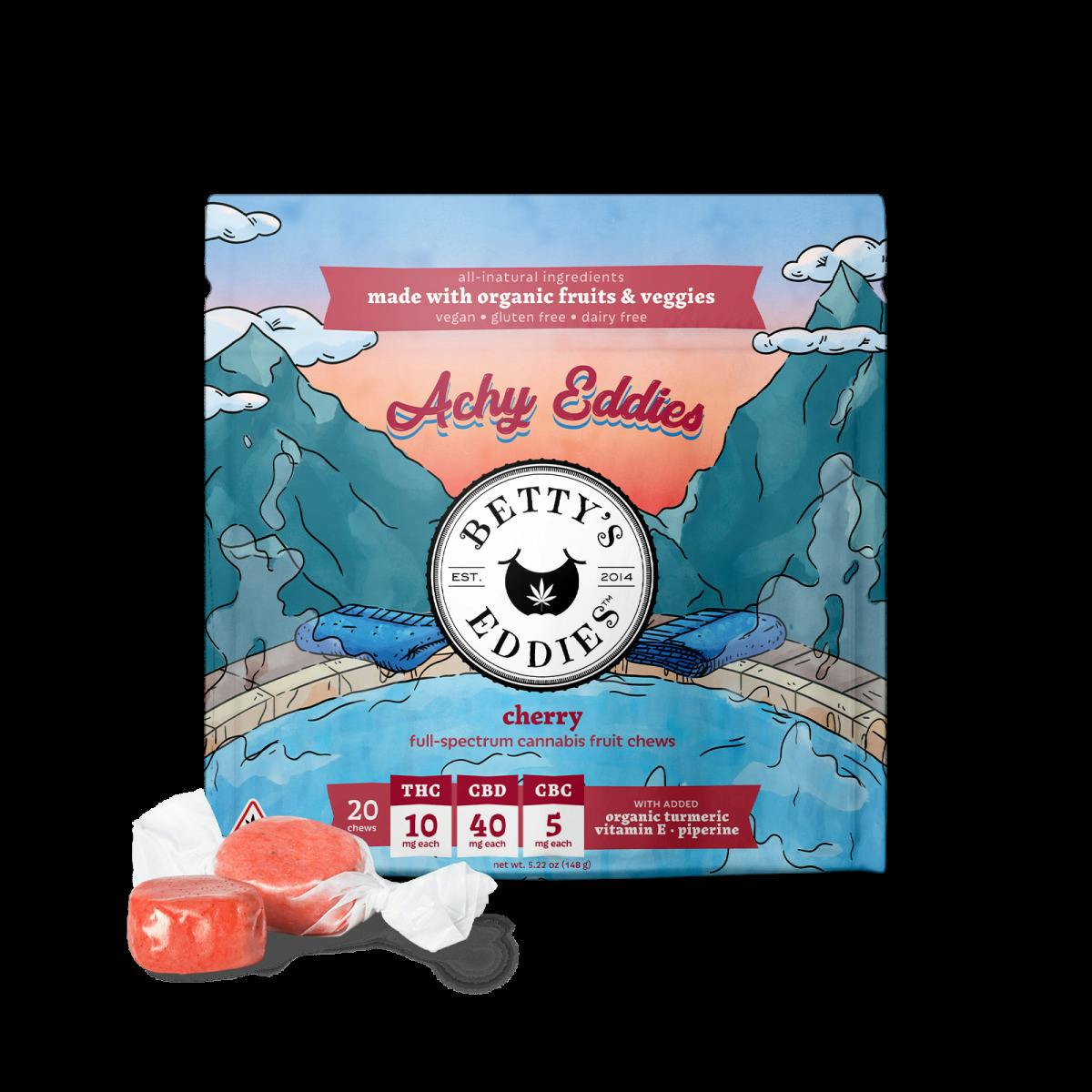 Betty's Eddies - Achy Eddie's Cherry 200MG