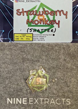 Nine Extracts - Strawberry Monkey Shatter