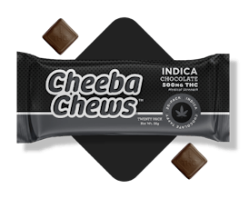 Cheeba Chews - Indica Chocolate Taffy 500MG