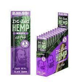 ZIG ZAG - OG Purp Hemp Wrap