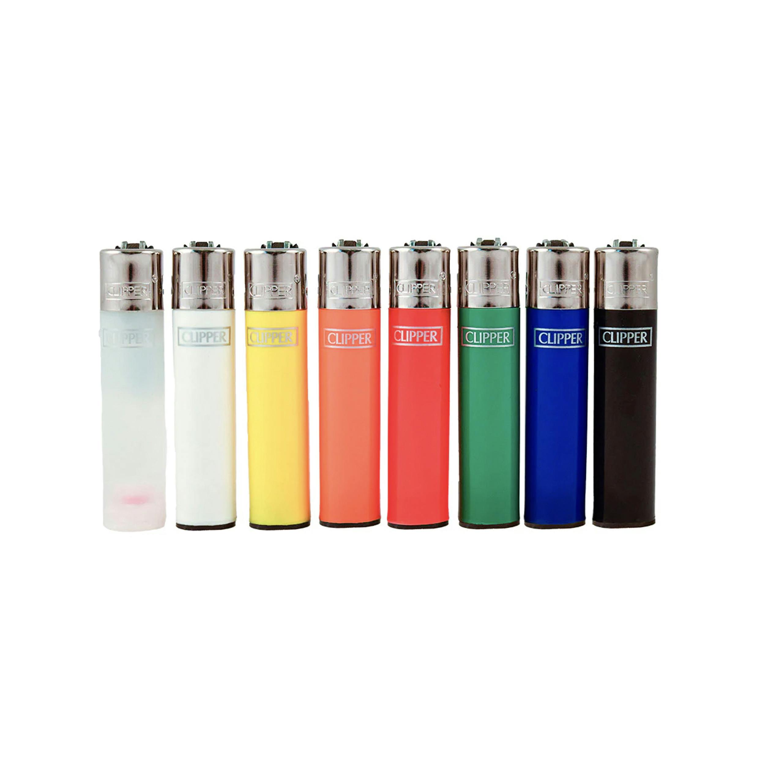Clipper Lighter - Fluorescent Solid