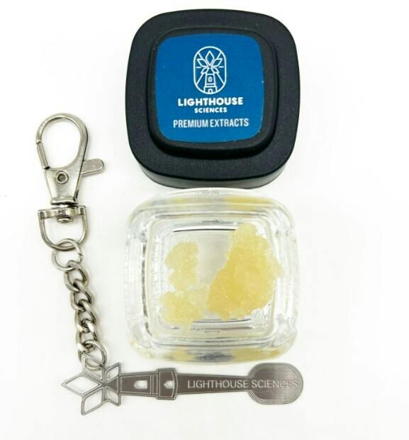 Lighthouse Sciences Waken Cake X Cornbread .84G LR Terp Sugar Extract
