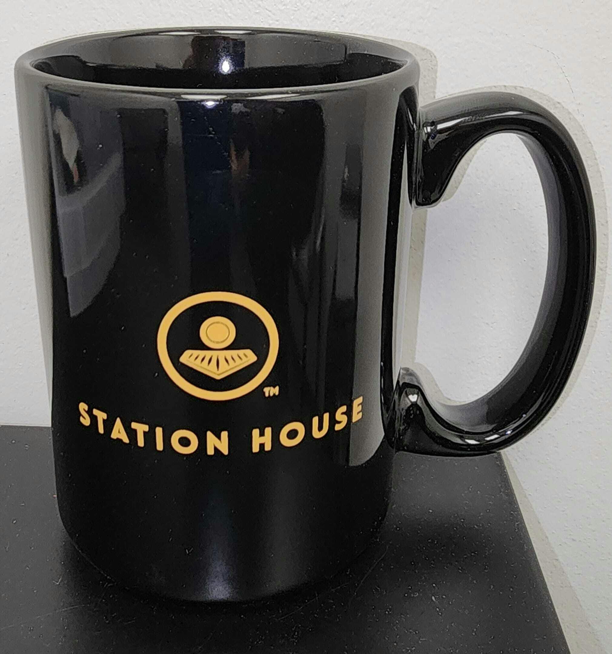 black mug