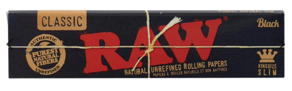 Rolling Papers - King Size Slim - Classic - Black