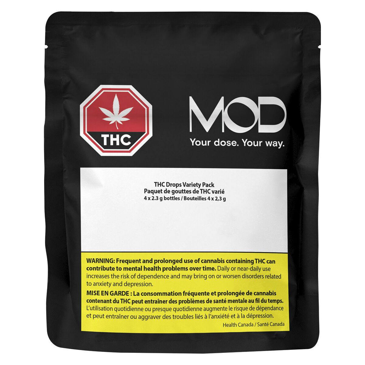 THC Drops Variety Pack - 12ml