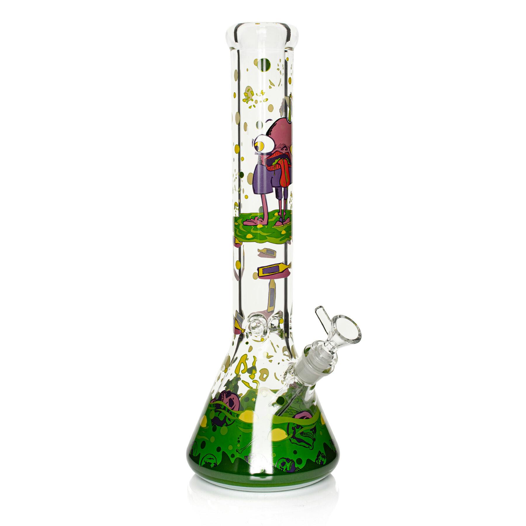 Bong - Thick Acid Bath (Limited Edition) Beaker - 15"