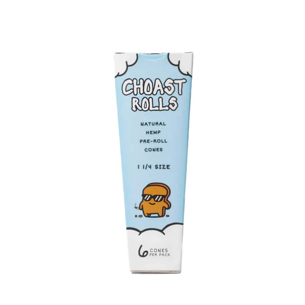 Rolls - Natural Hemp Cones - 1 1/4" - 6pk