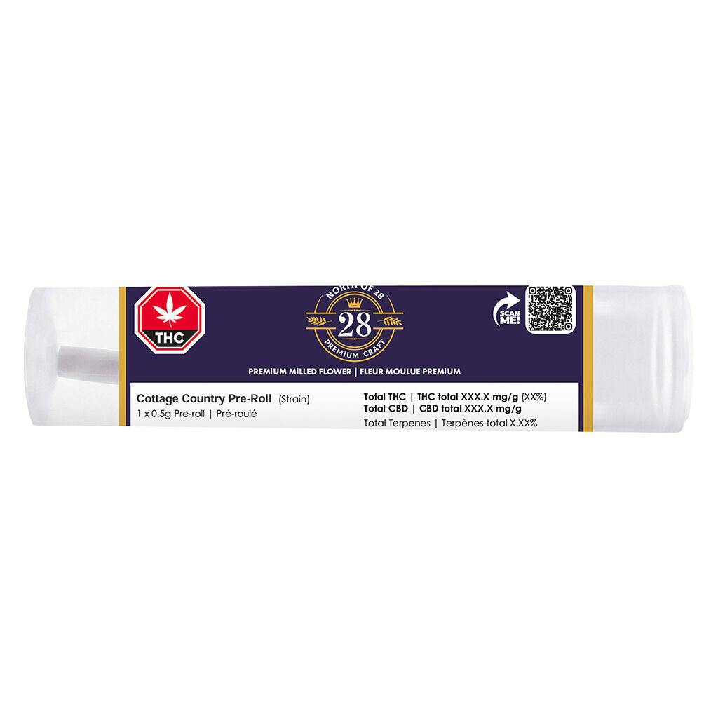 Cottage Country Pre-Roll - 1x0.5g