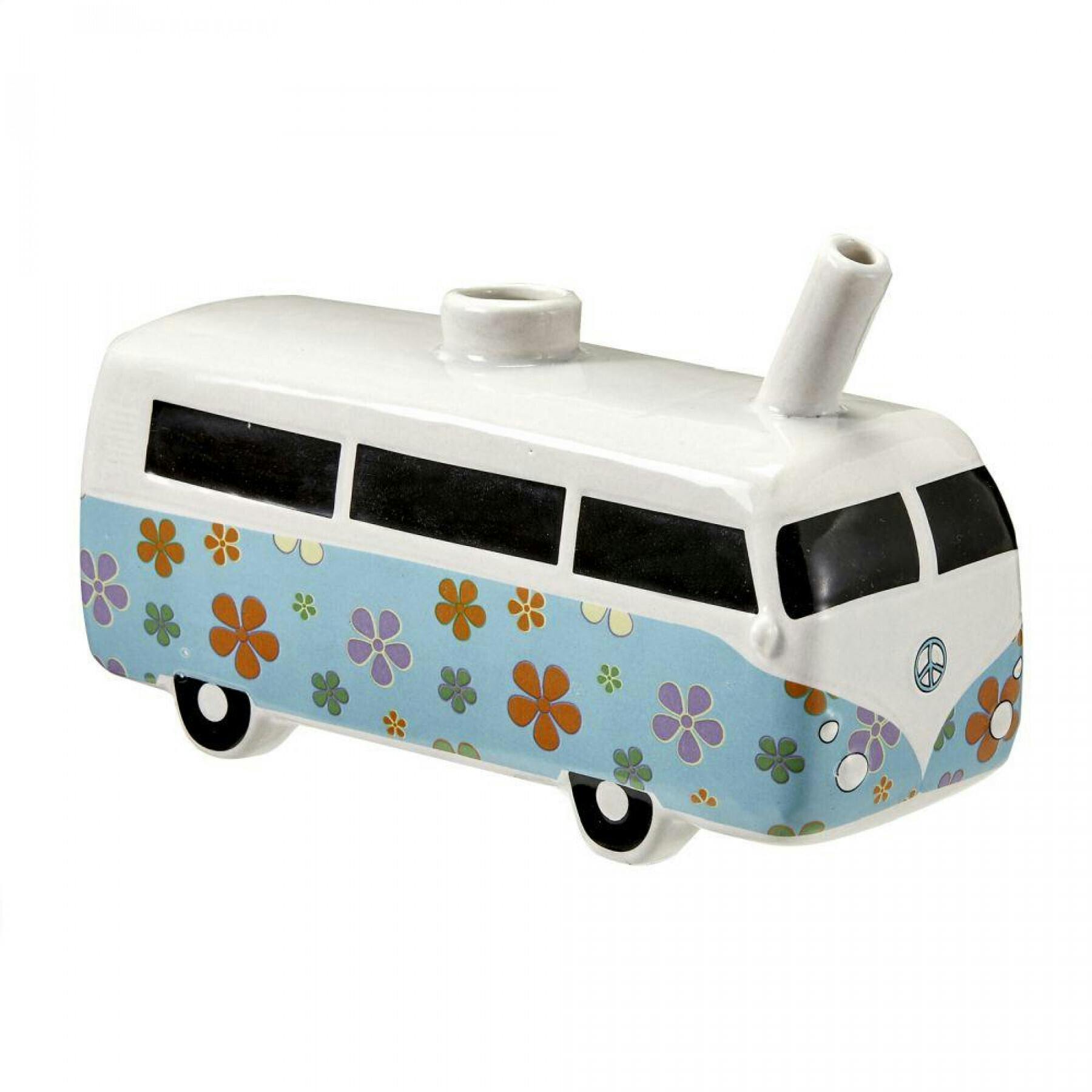 Ceramic Pipe - Vintage Bus - 7.5"
