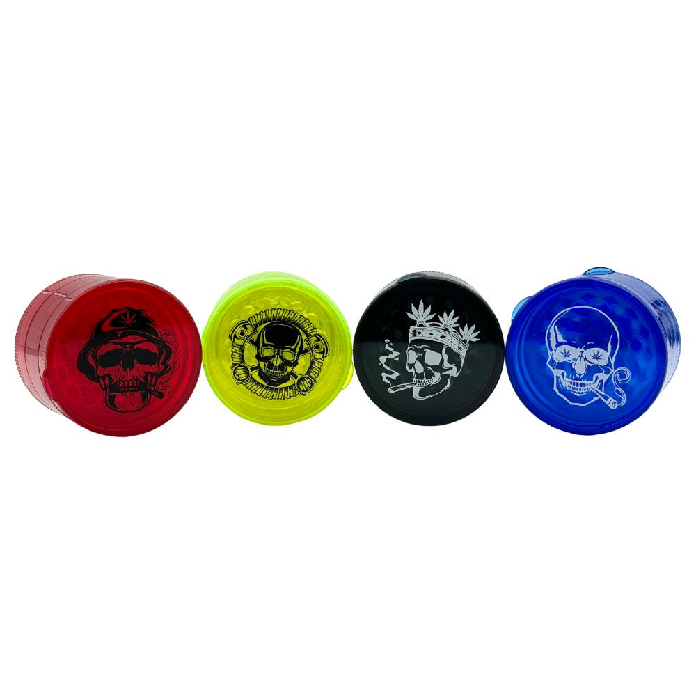 Grinder - Clear Neon - 5pc - 60mm