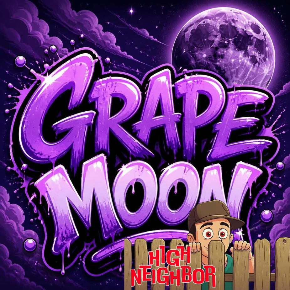High Neighbor Flower Smalls Grape Moon