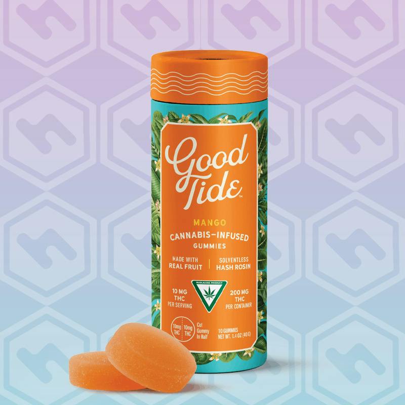 Mango | Live Rosin Gummies | 10 Pack