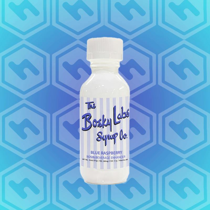 Bosky | Blue Raspberry | 100mg | Hash Rosin Syrup