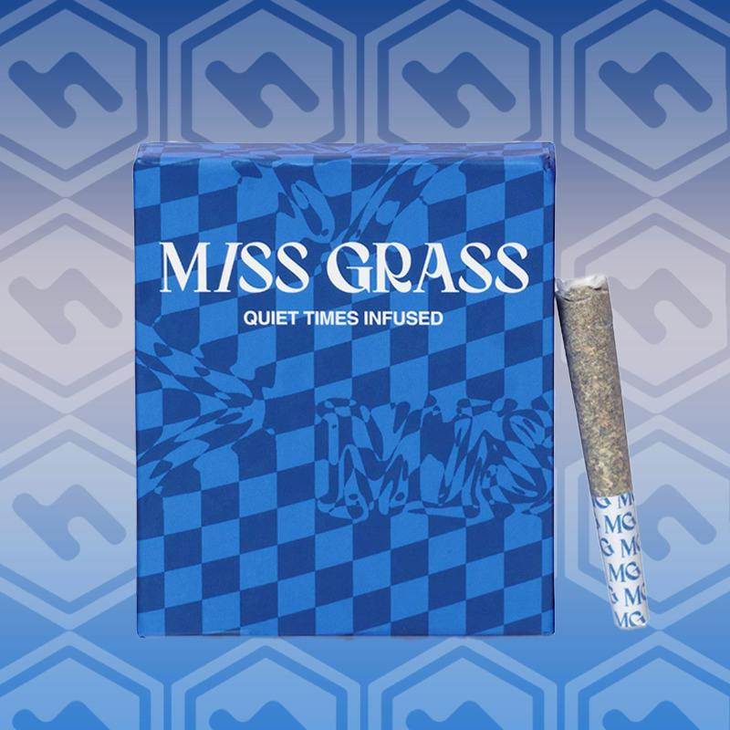 Quiet Times | Kush Mint Gelato | Infused Pre-Roll 5 Pack