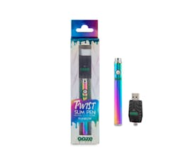 Ooze Batteries- Ooze Twist Slim Pen: Rainbow