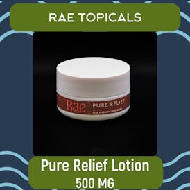 River Remedy- RAE Pure Relief Infused Lotion 500mg