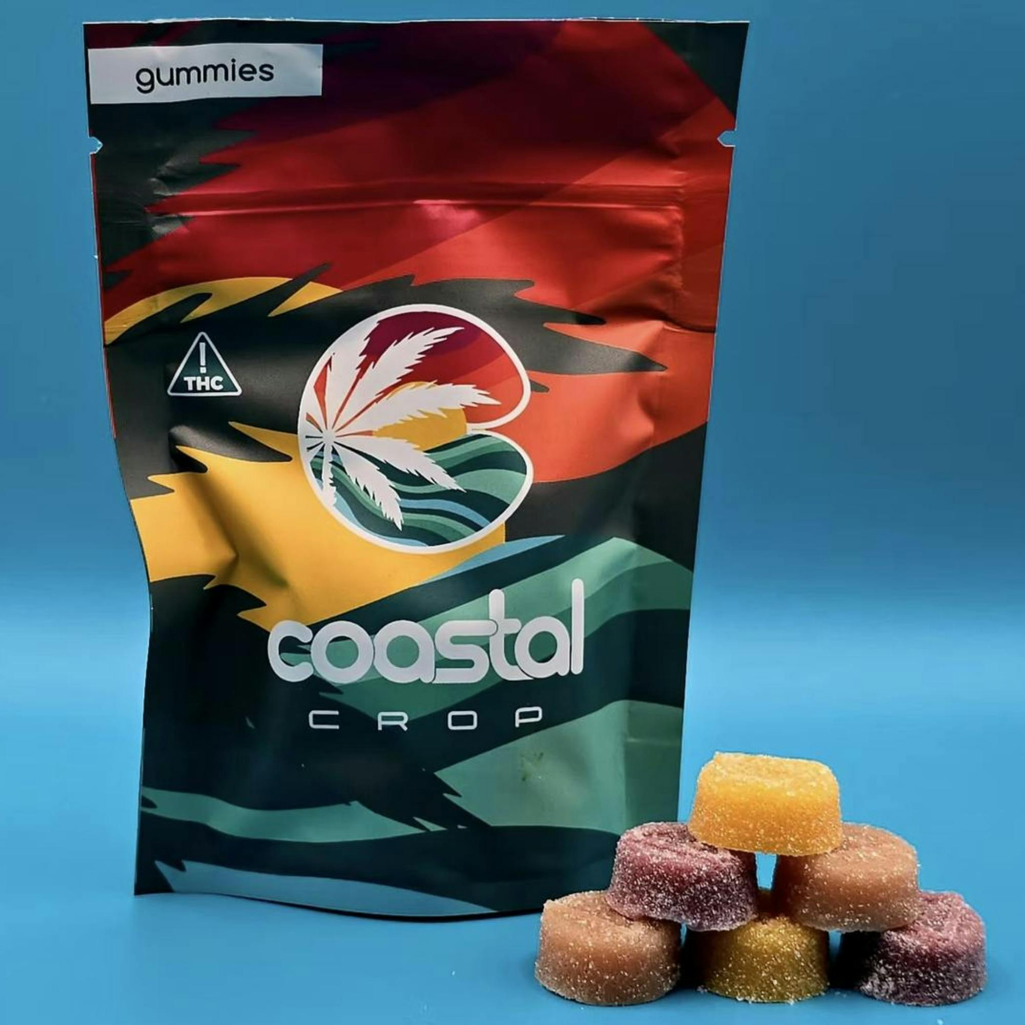 Coastal Crop | Citrus Blast Gummies - 500 mg - 20 Pack