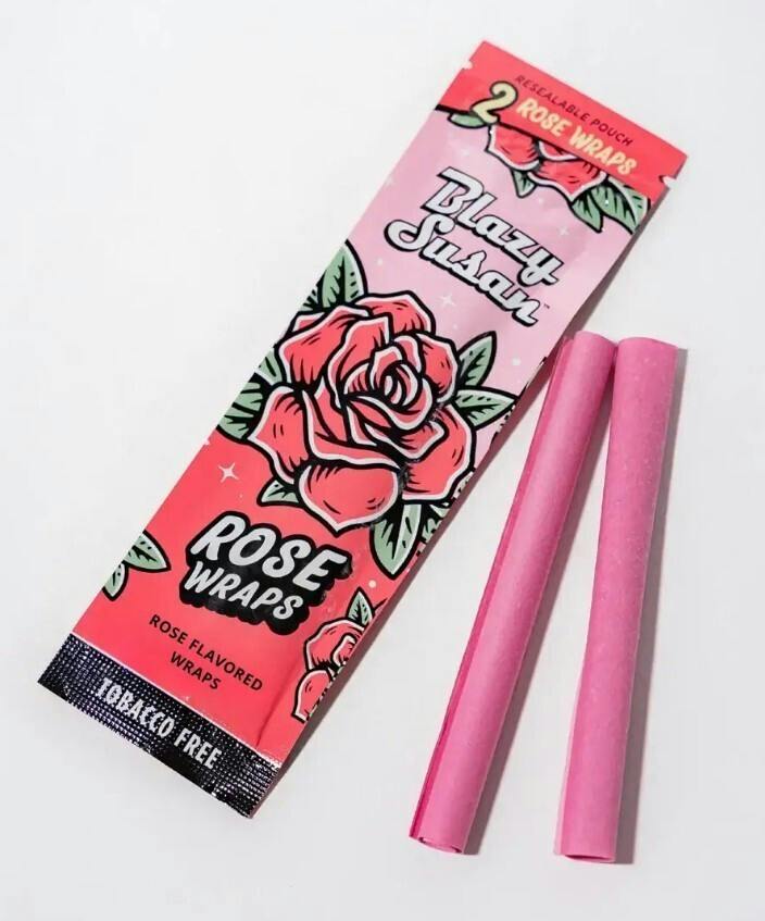 Blazy Susan Rose Wraps 2pk