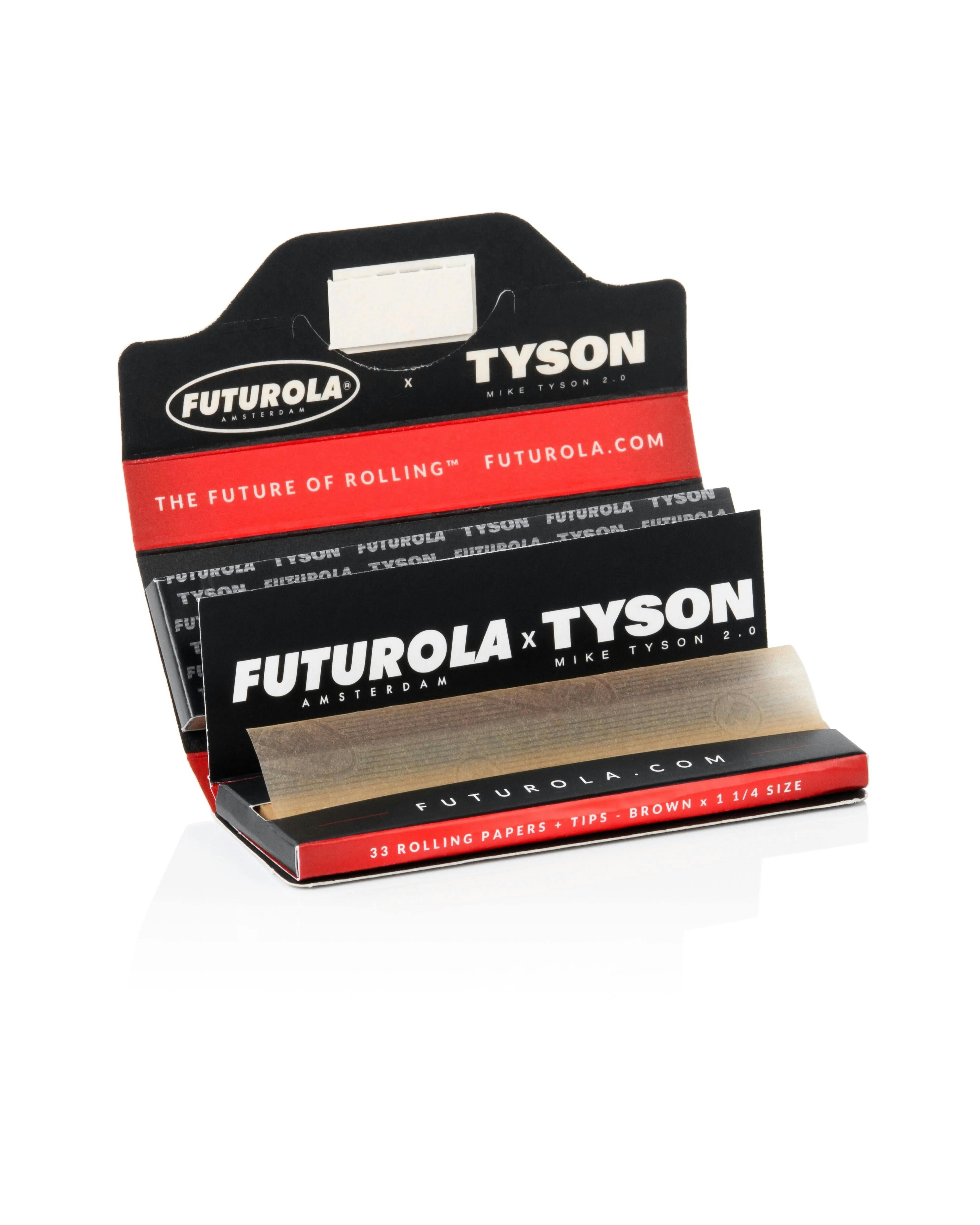 Futurola- Tyson x Futurola- Rolling papers & Tips 33 CT